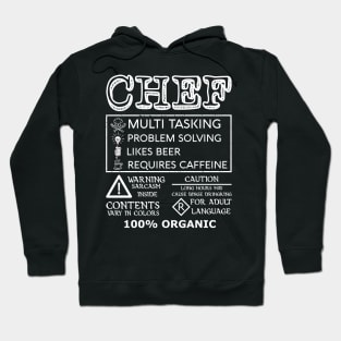 CHEF funny and humor Hoodie